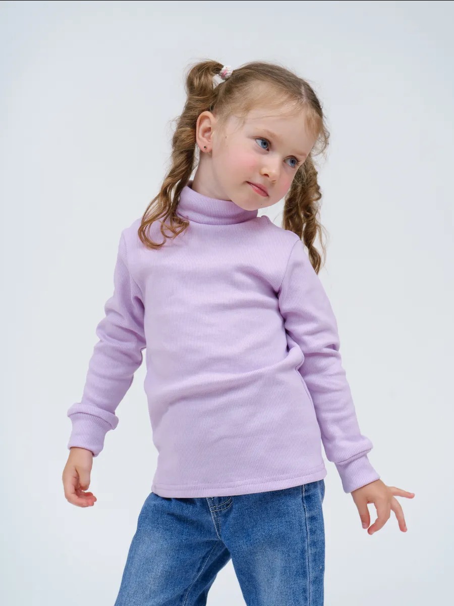 Водолазка TOTEMFOX 231КН2F/сиреневый меланж - фото 1