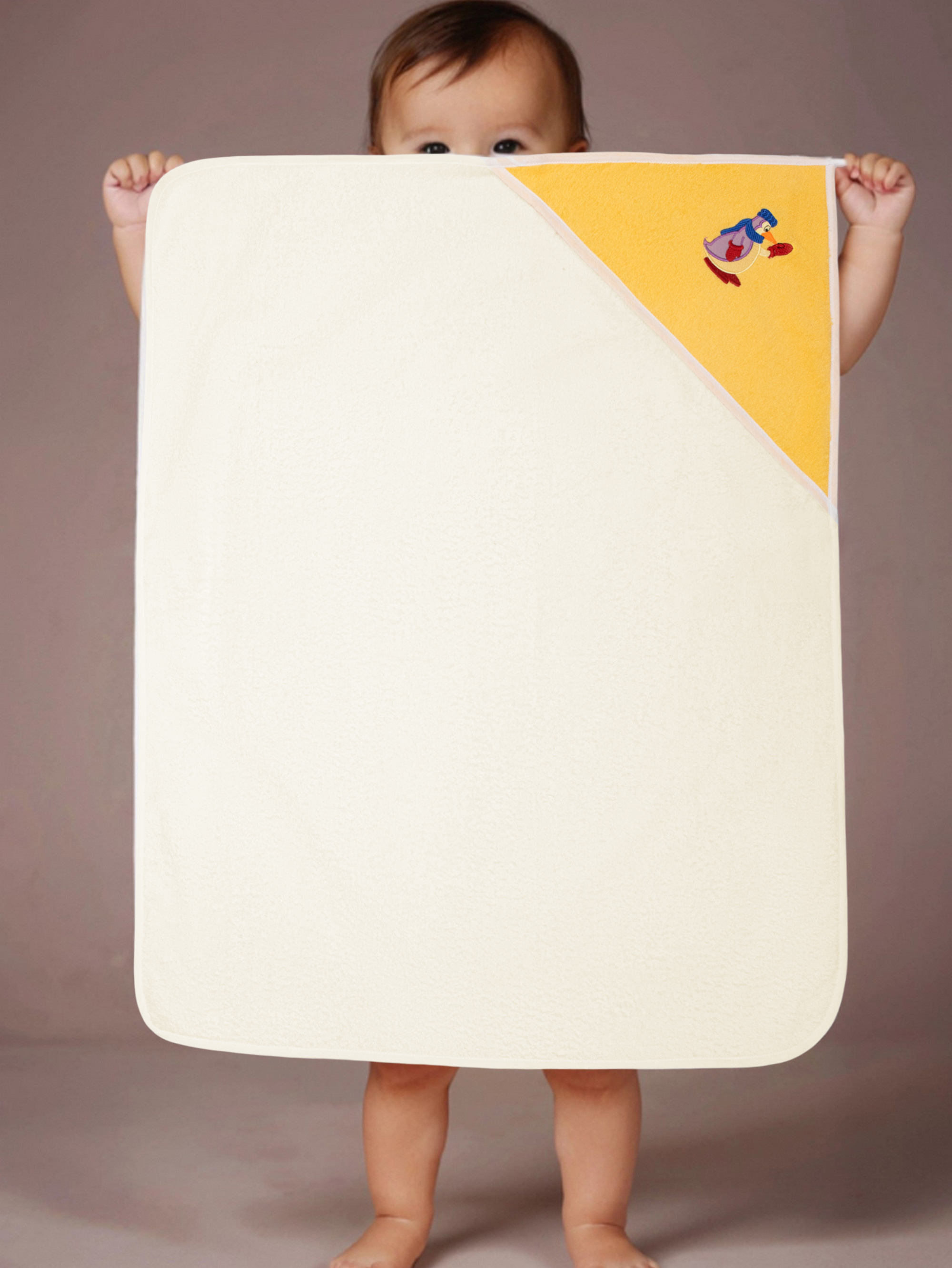 Полотенце уголок Wellness Малыш-01/35_П 80 x 100 см 1 шт. - фото 7