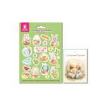 Наклейки Золотая сказка Весна 22 шт.