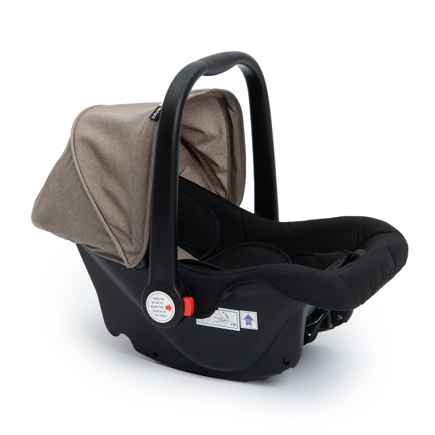 Коляска 3в1 Babyton Flexi Ride Black-Beige - фото 27