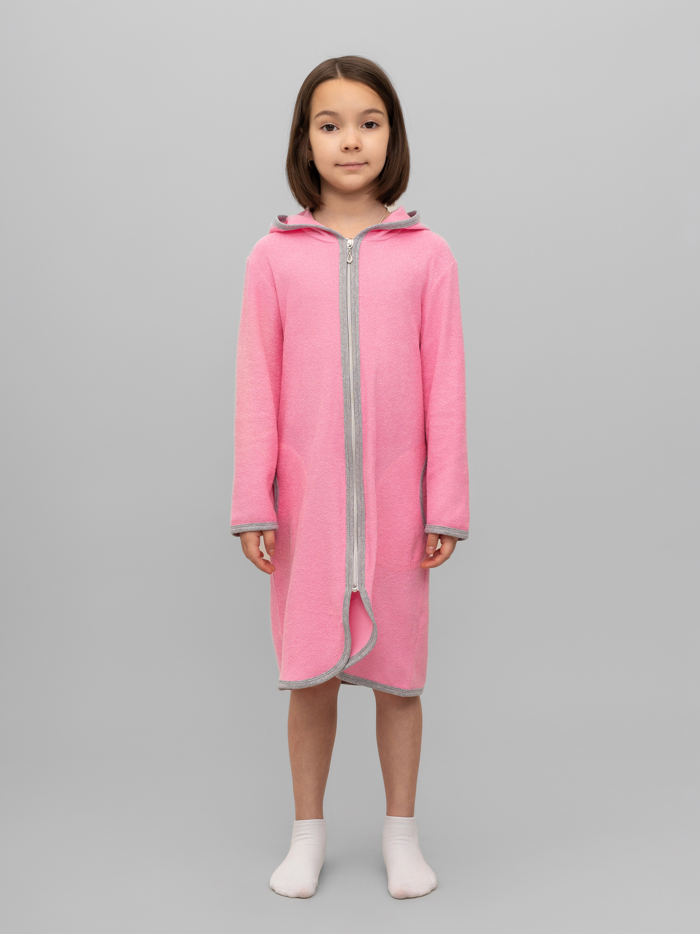 Халат Утенок 906 розовый - фото 10