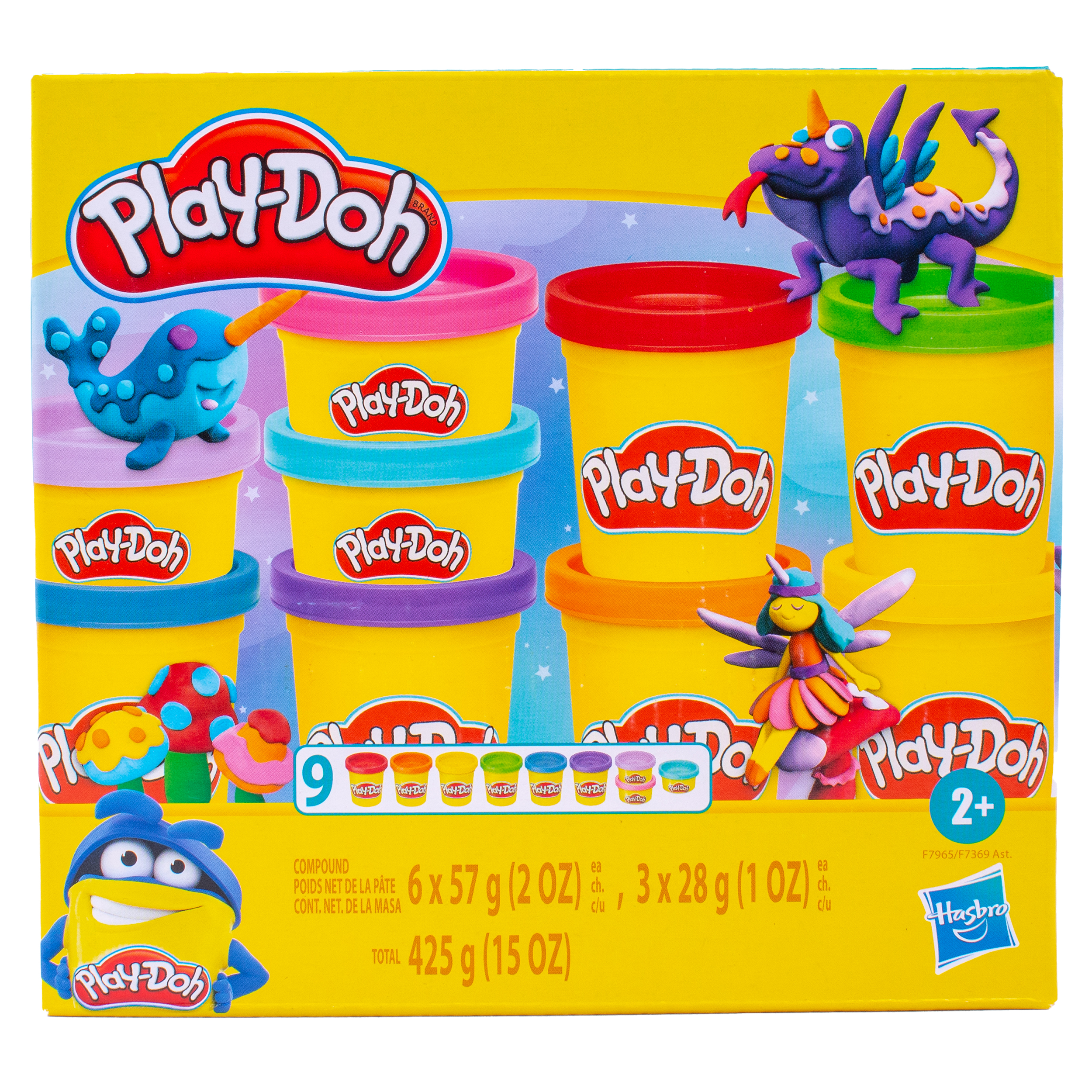 Масса для лепки Hasbro Play-Doh Сказочное королевство 9 цв. - фото 4