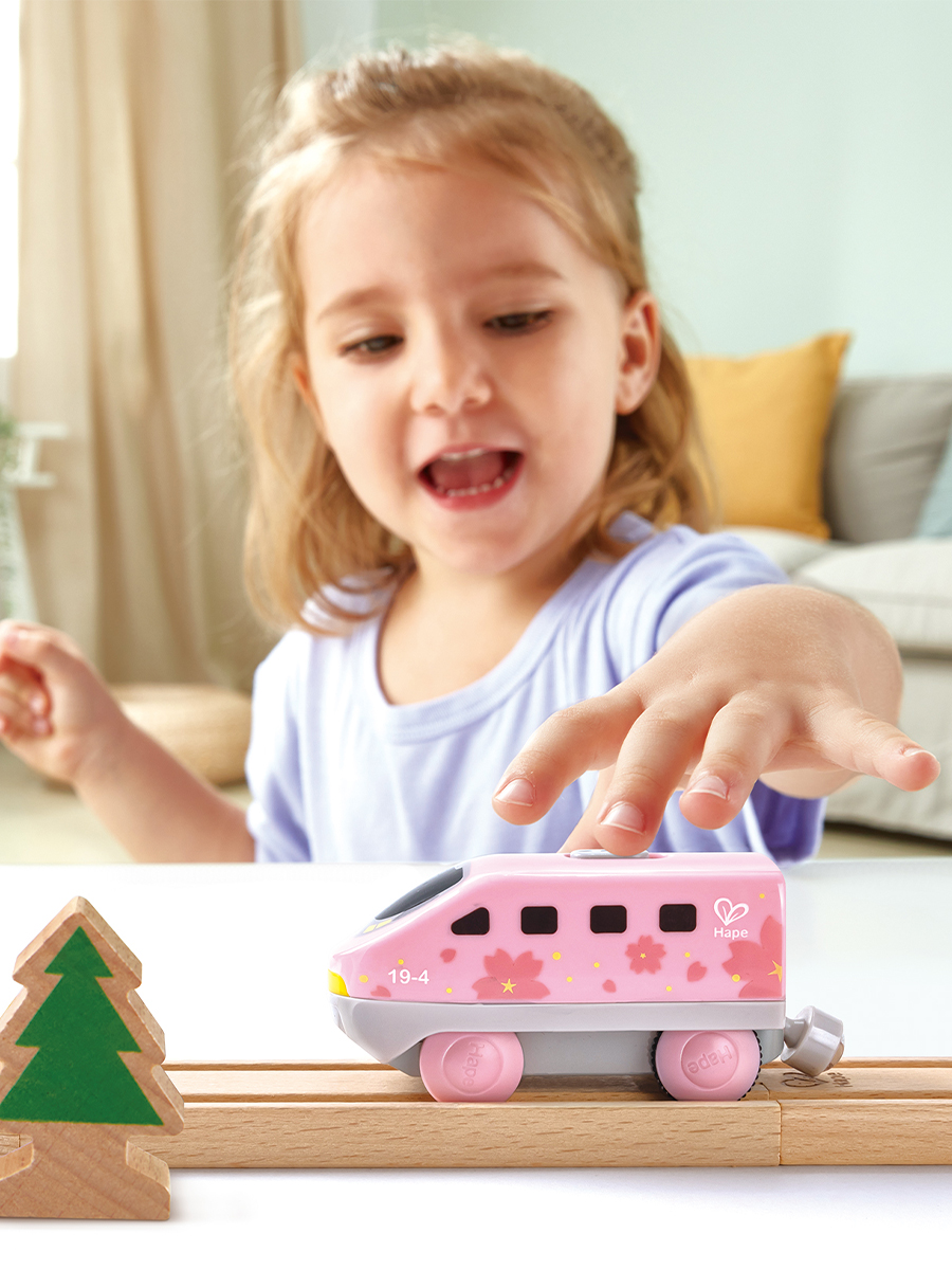 Набор железнодорожный Hape E3789_HP - фото 1