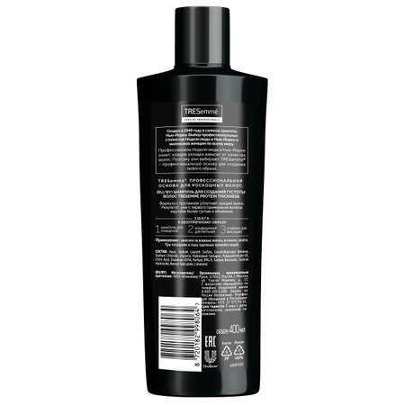 Шампунь Tresemme Protein Thickness 400 мл 1 шт.