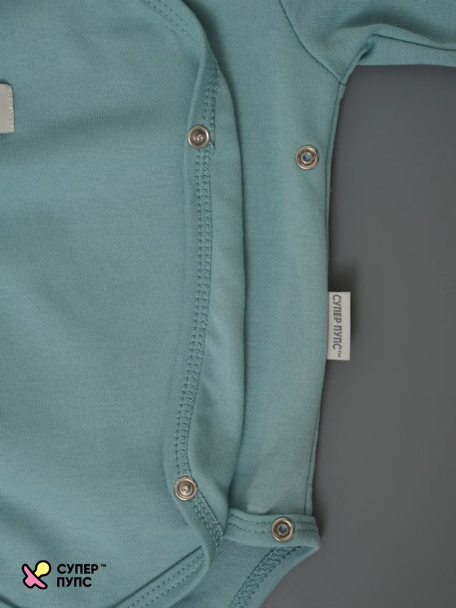 Боди 3 шт Супер Пупс нбр/3пр/бд/зап/голубыерыбки - фото 23