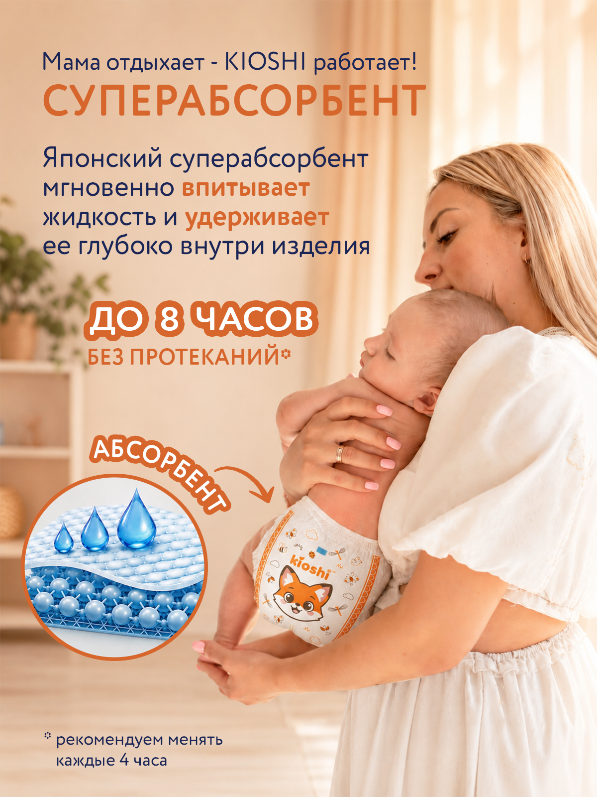 Трусики Kioshi M (6-11 кг) 42 шт. - фото 4