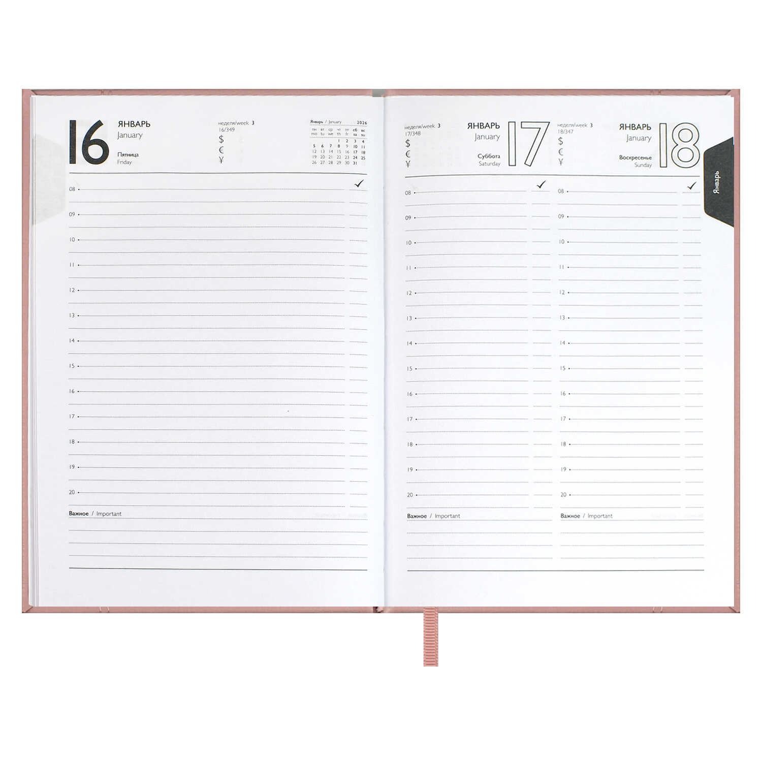 Ежедневник Феникс + ESCALADA 176 лист. - фото 7