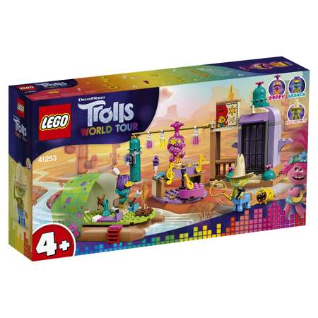 Конструктор LEGO Trolls На плоту в Кантри-тауне блочный
