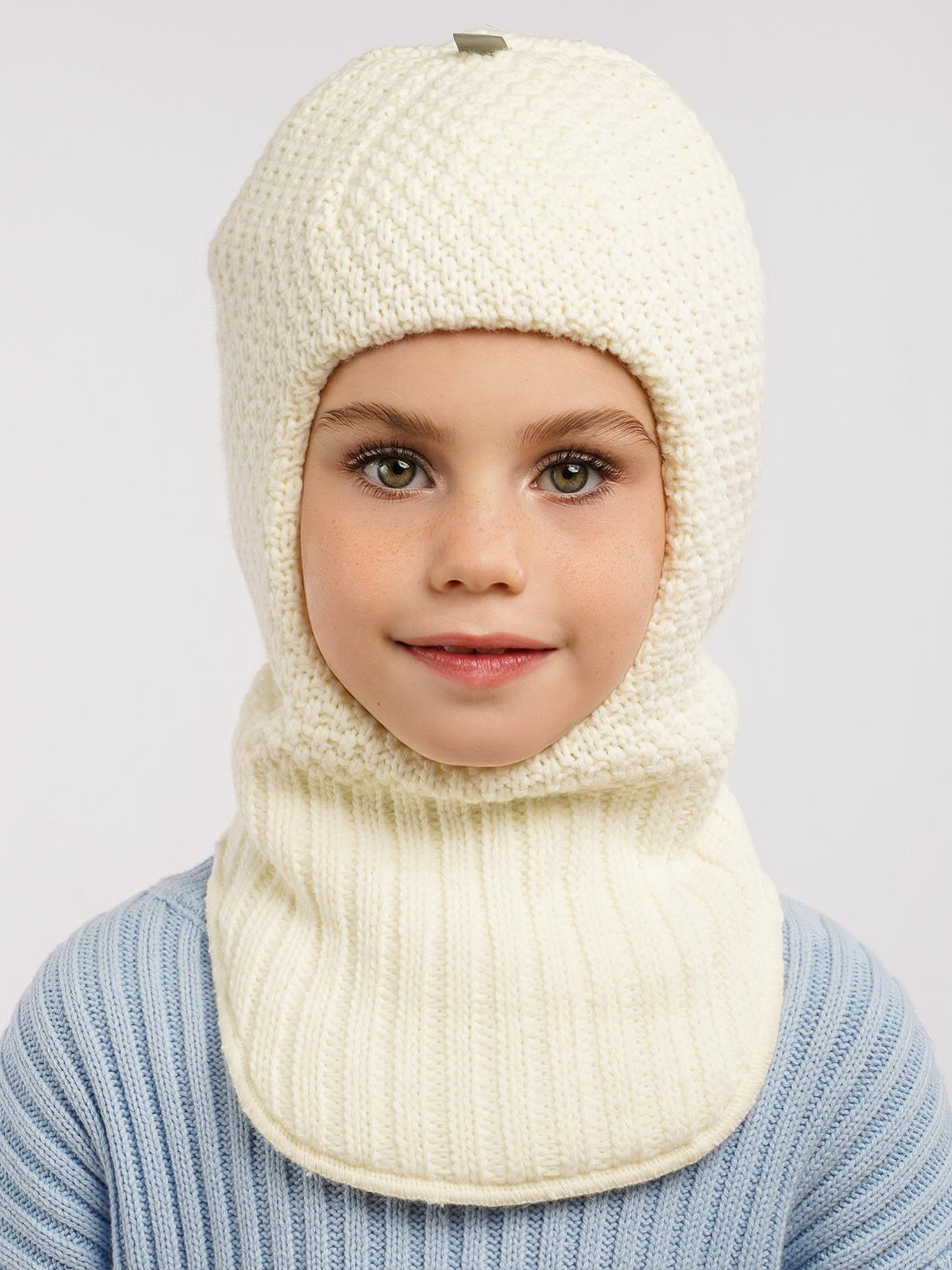 Шапка ПриКиндер U-W233901 Цвет: Молочный - фото 1