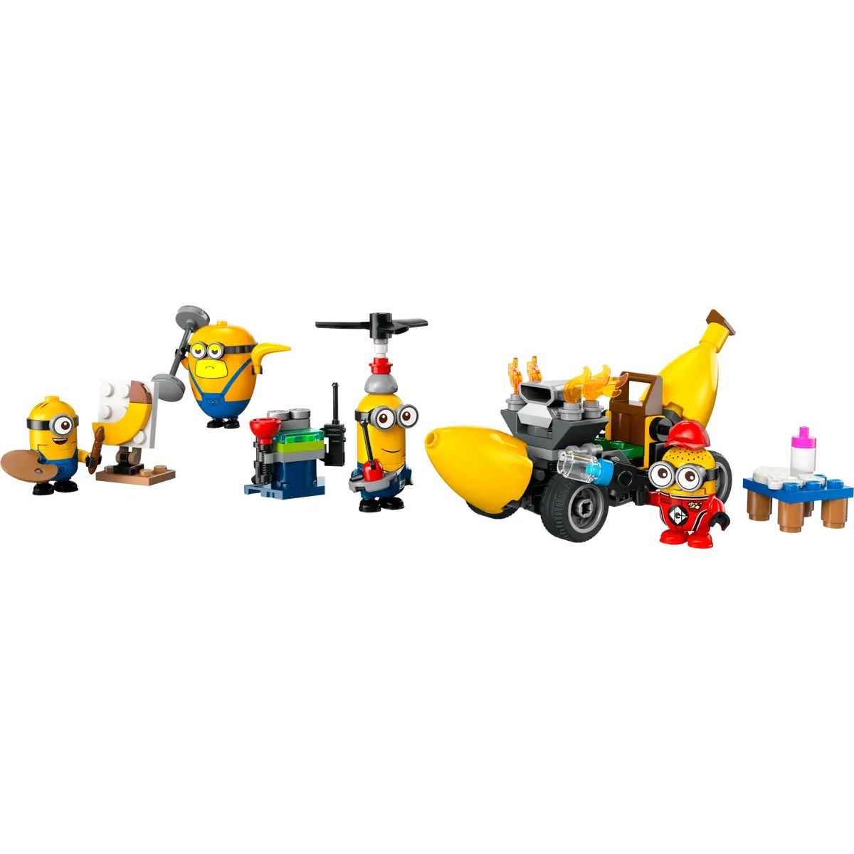 Конструктор LEGO Minions Миньоны и автомобиль банан 136 дет. - фото 2