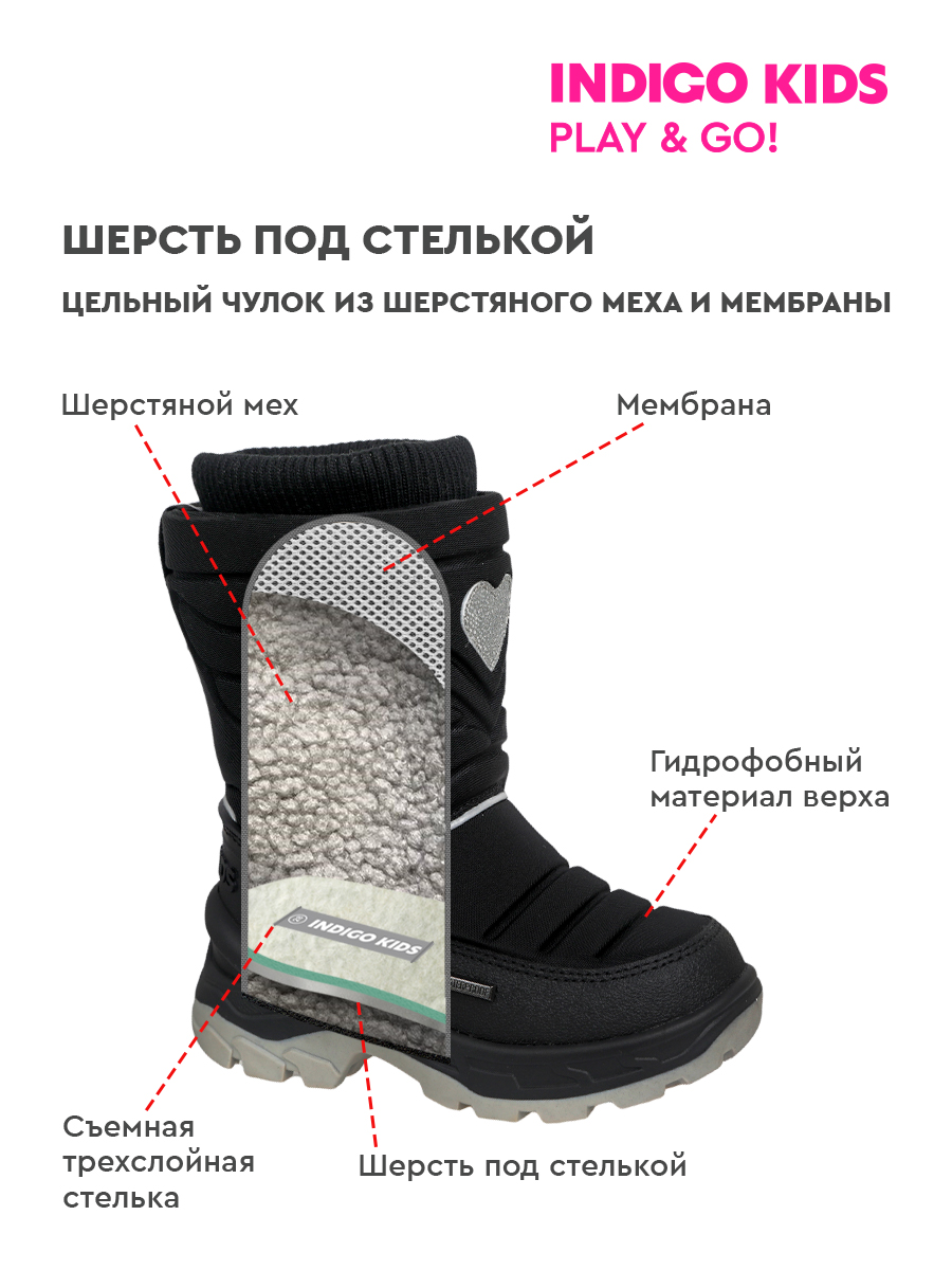 Сапоги Indigo kids 61-1050C2 - фото 9