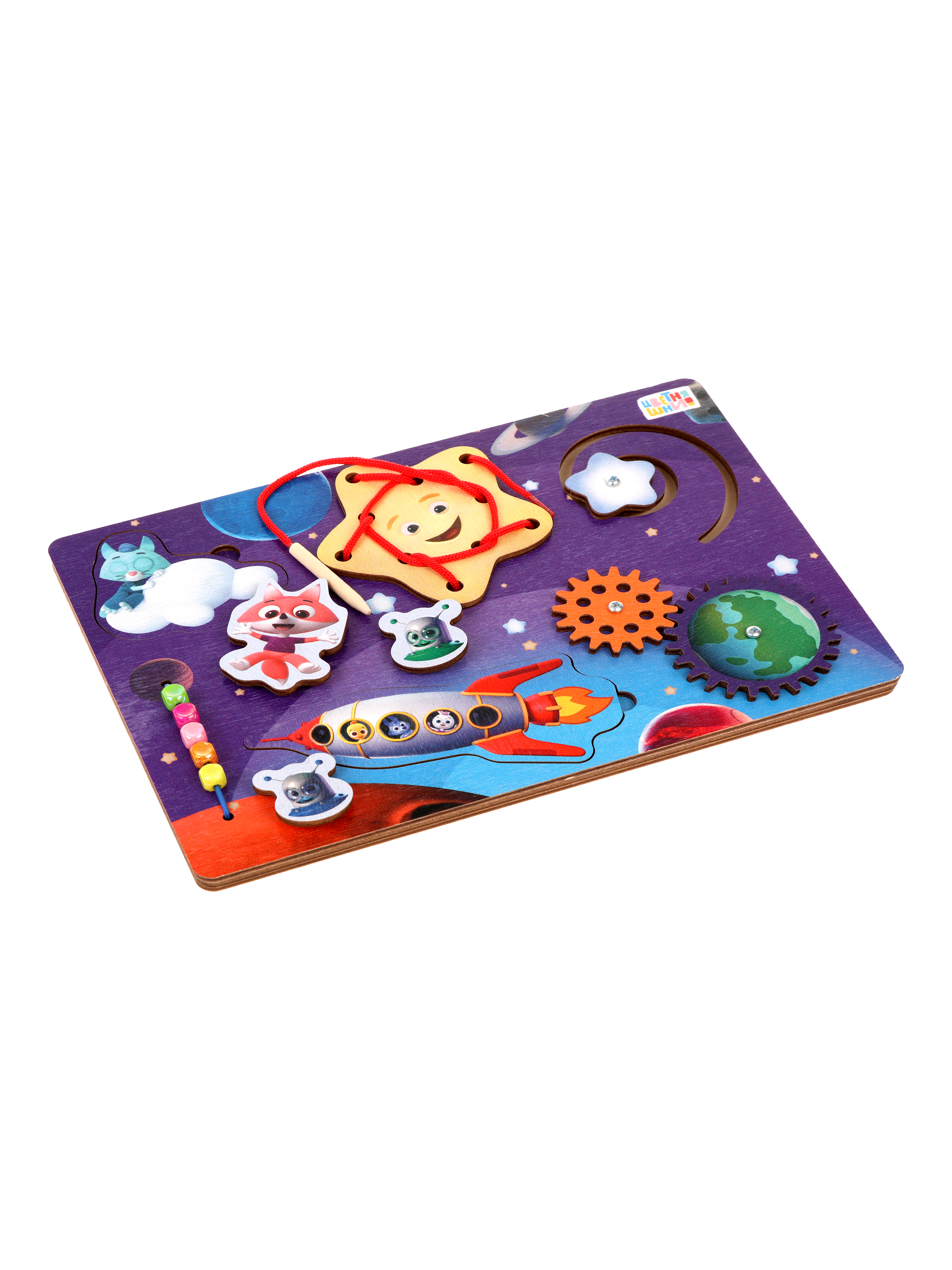 Игрушка Цветняшки бизиборд - фото 11