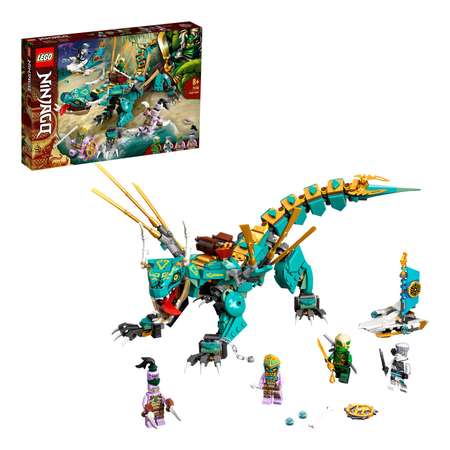 Конструктор LEGO NINJAGO Дракон из джунглей блочный