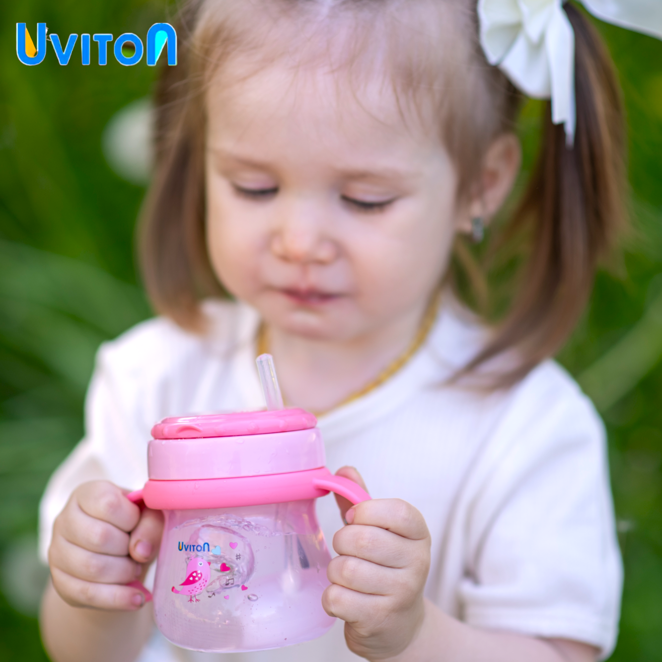 Поильник Uviton Natural 250 мл 1 шт. в ассортименте - фото 11