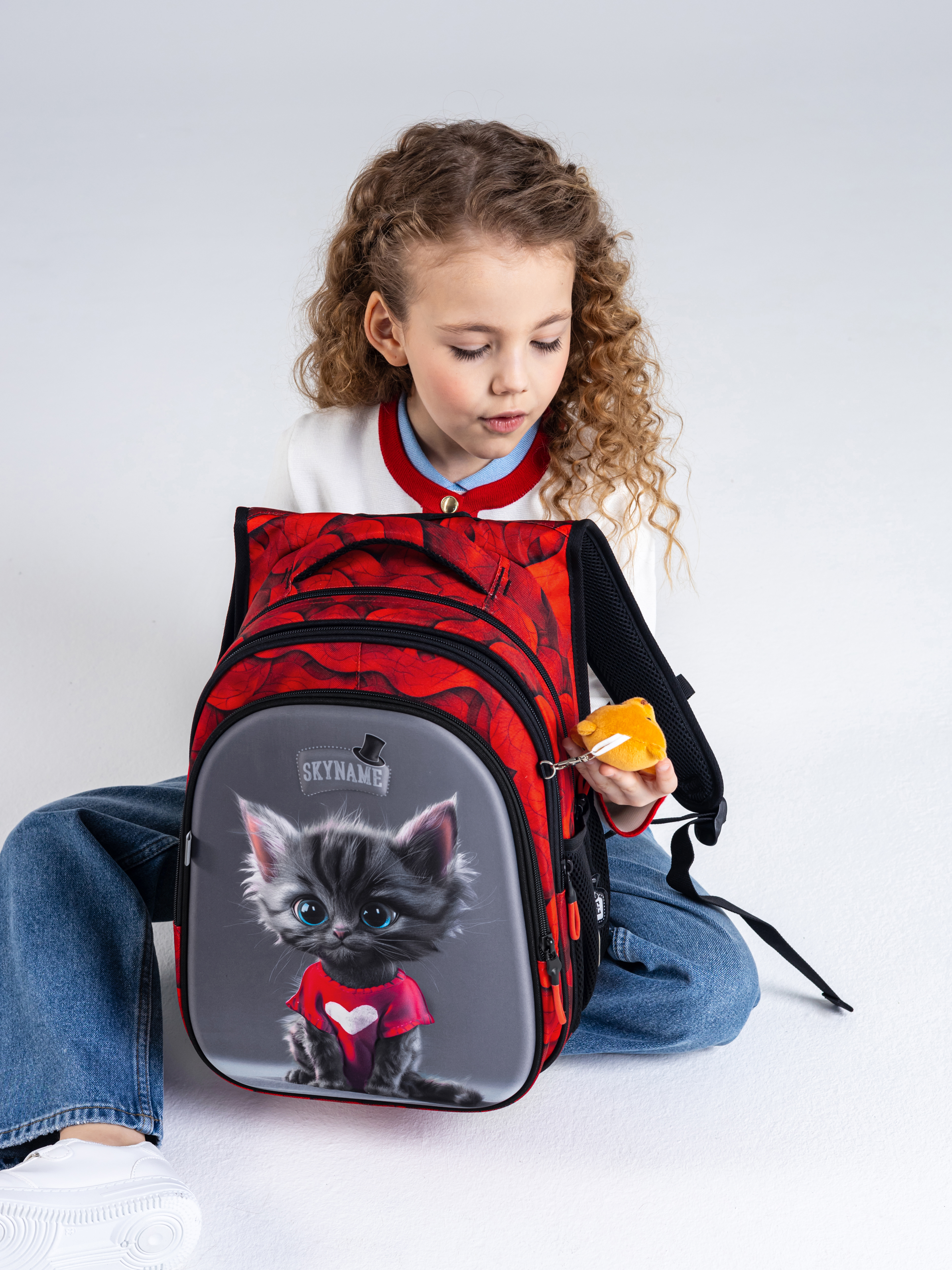 Рюкзак SkyName 1-4 класс, набор 4 в 1 - фото 5