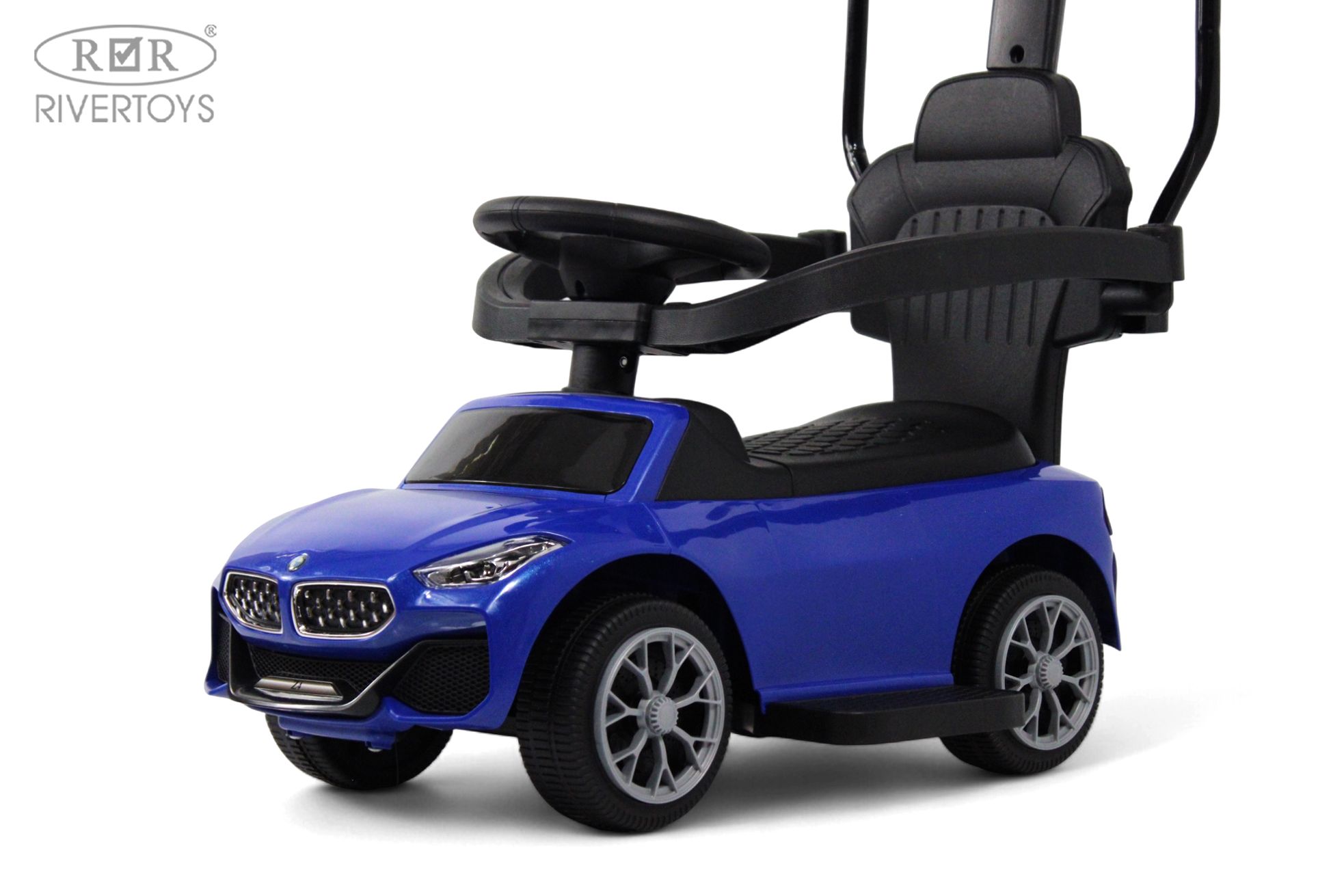 Каталка RIVERTOYS Z005ZZ-B-BLUE синий - фото 6