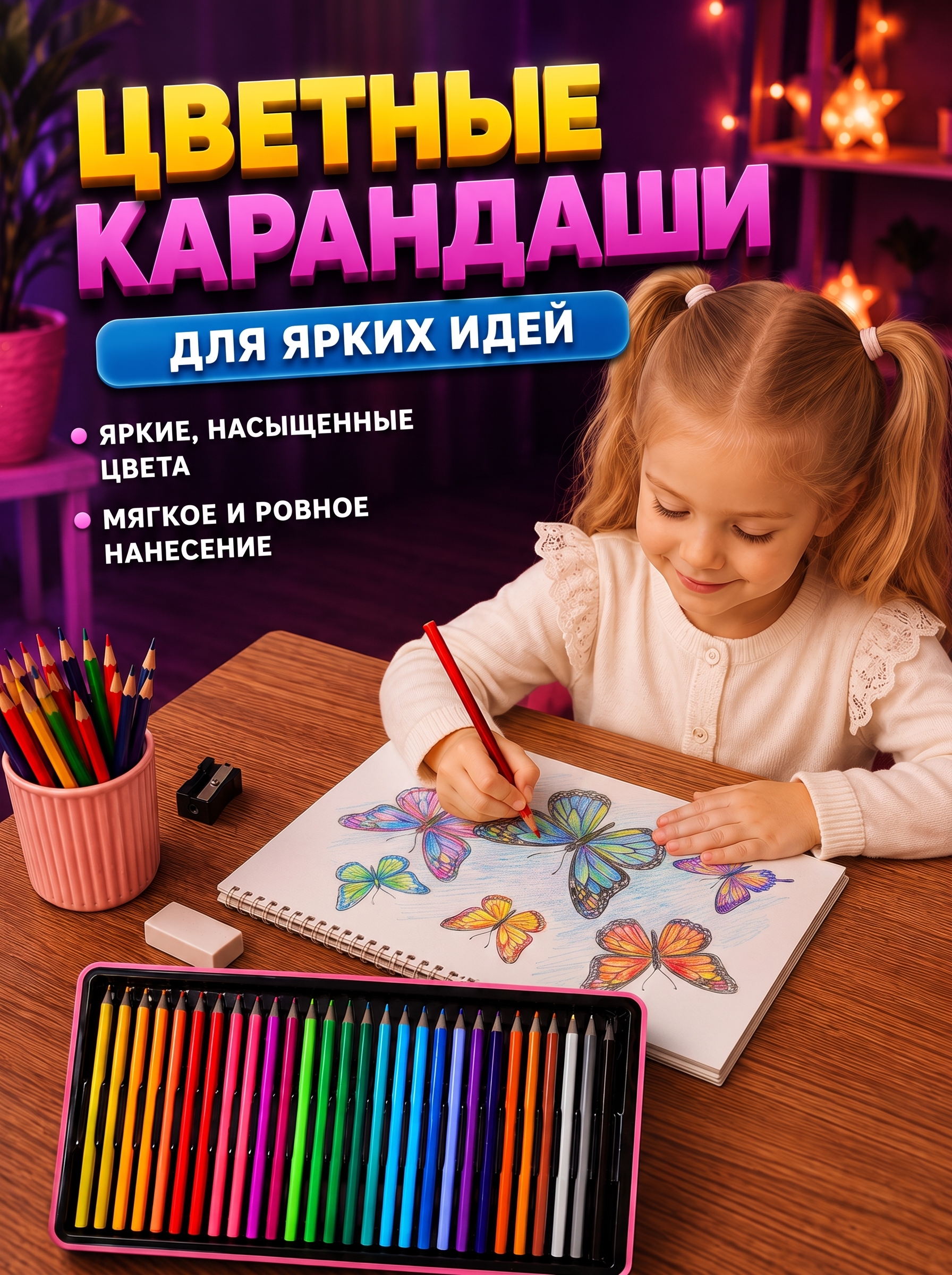 Набор для рисования LABI ВАУ 147 шт. - фото 5