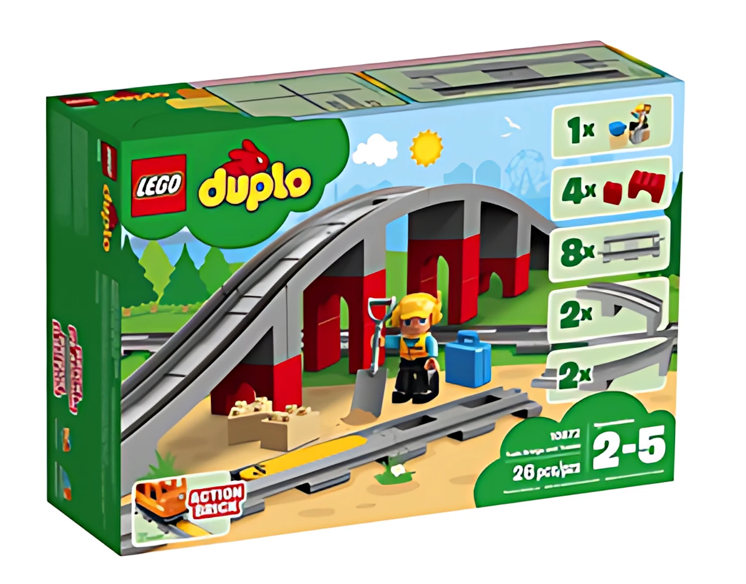 Конструктор LEGO DUPLO 10872 25 дет. - фото 1