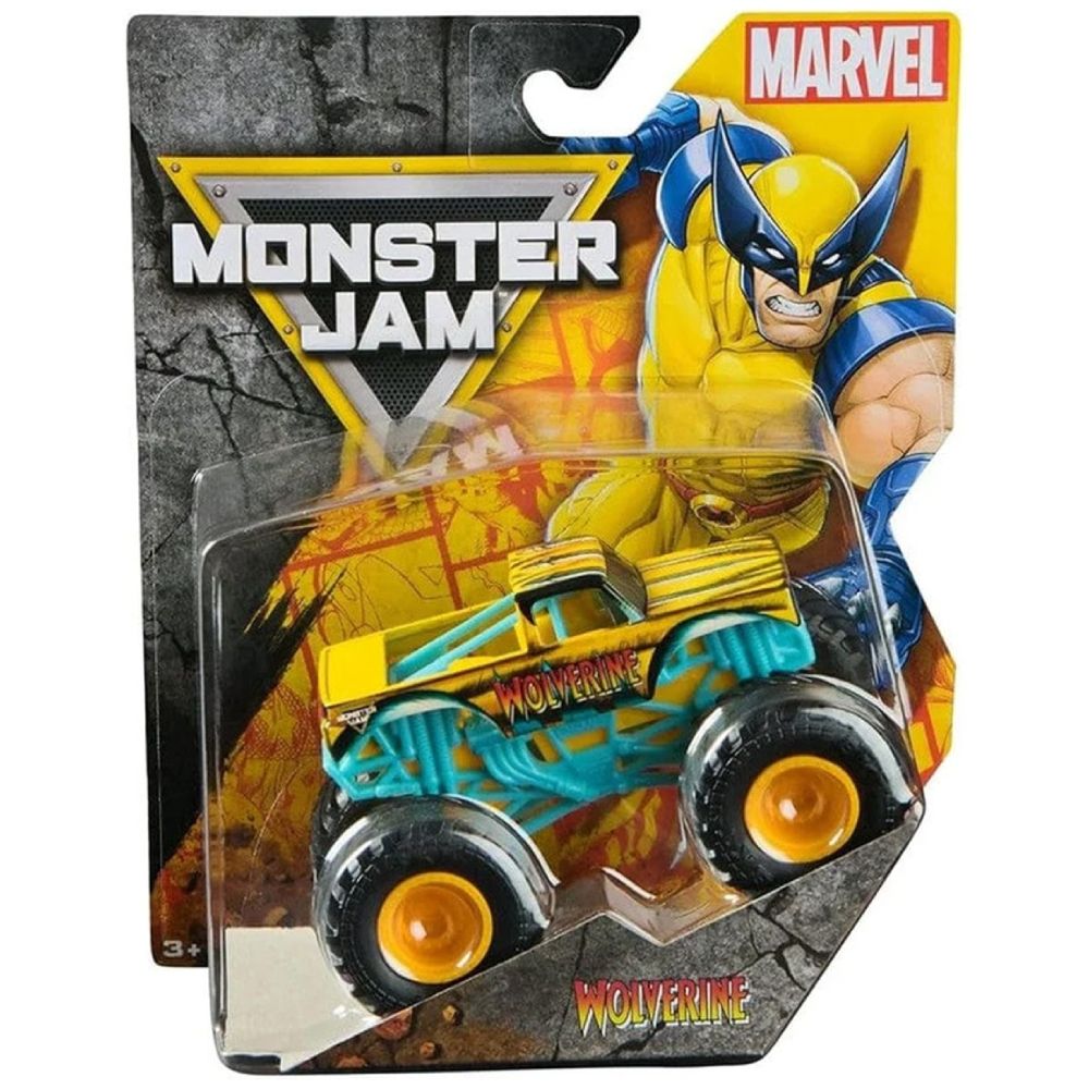 Монстр-трак Monster Jam Marvel Wolverine 6069960/20151873 - фото 6