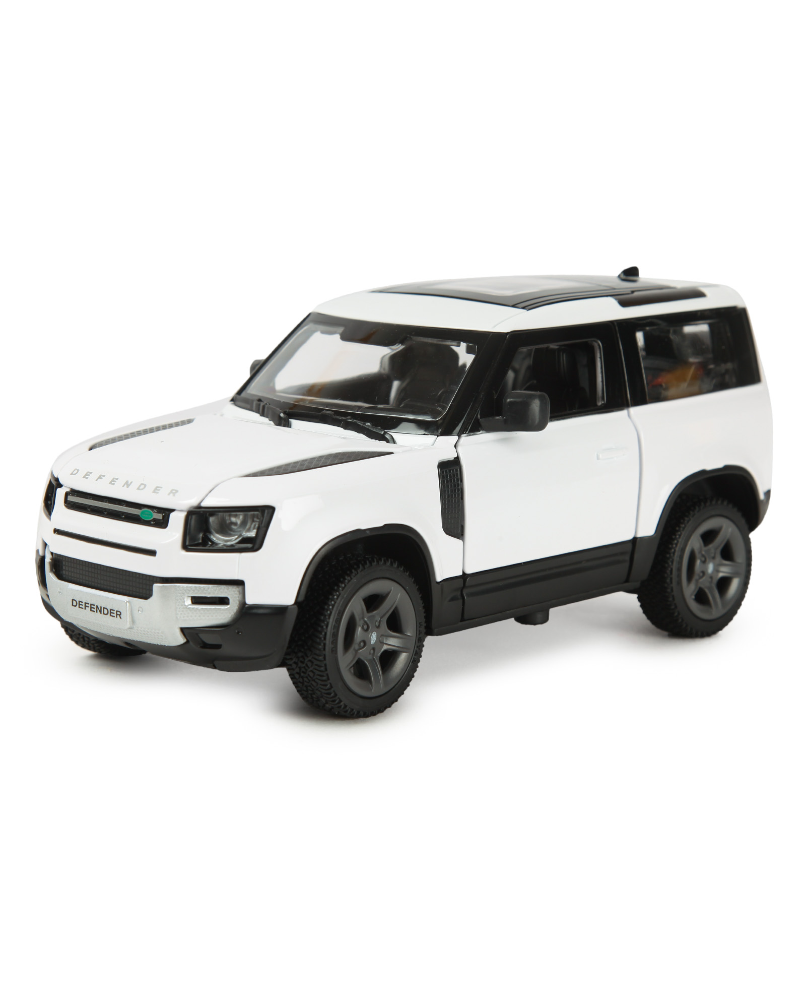 Автомобиль Rastar Land Rover Defender 90 1:24 64700-W - фото 1