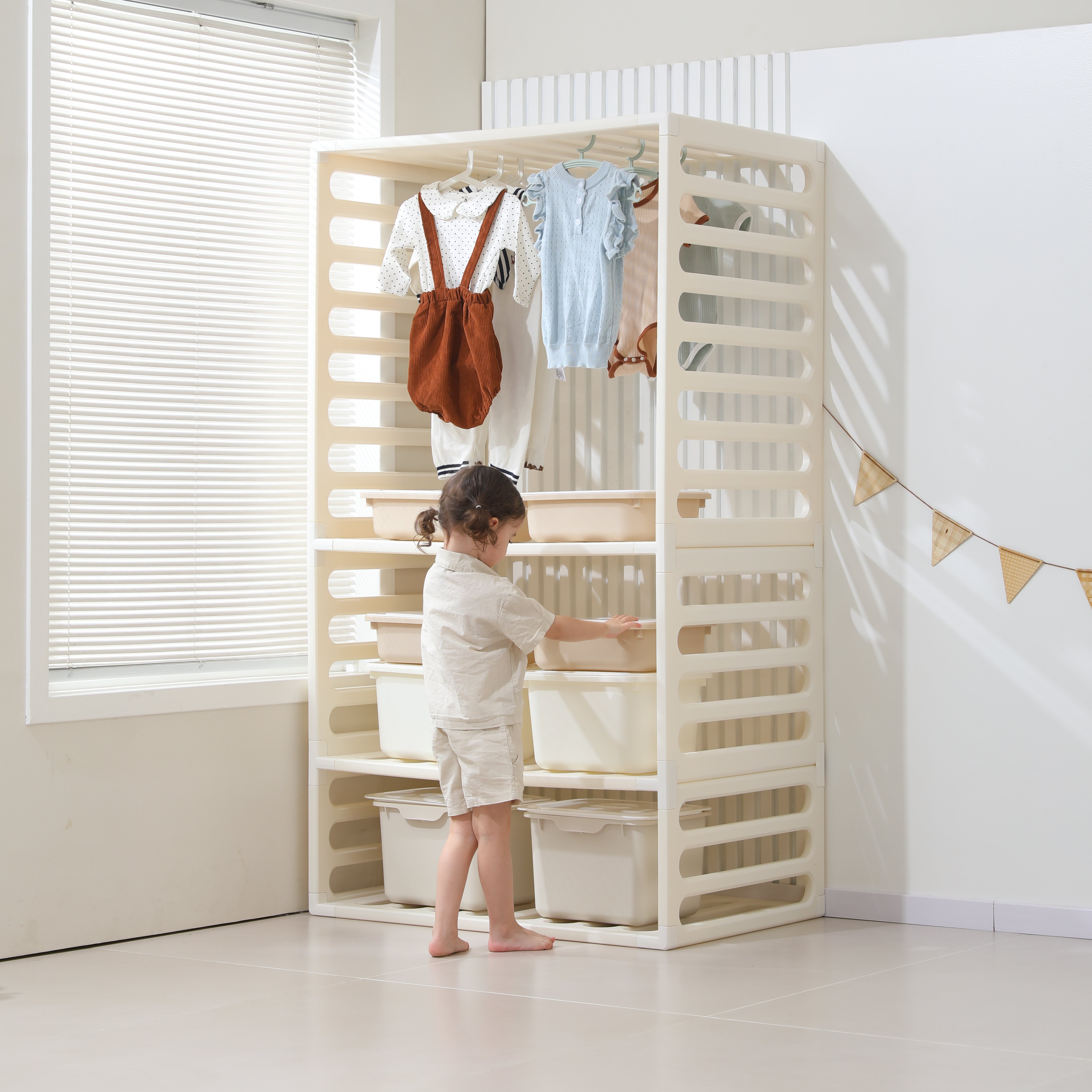 Манеж ширма UNIX Kids White PPST2IN1WT - фото 8