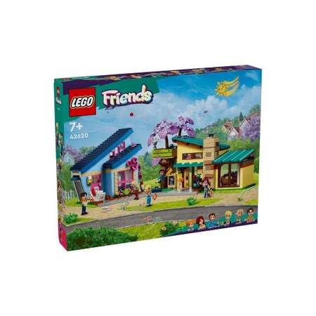 Конструктор LEGO Friends Семейные дома Олли и Пейсли 628 дет.