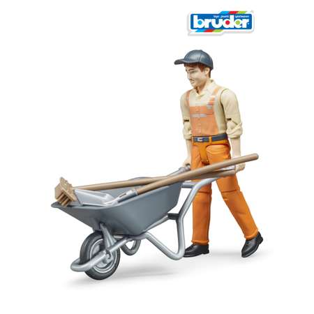 Фигурка Bruder работник коммунальной службы