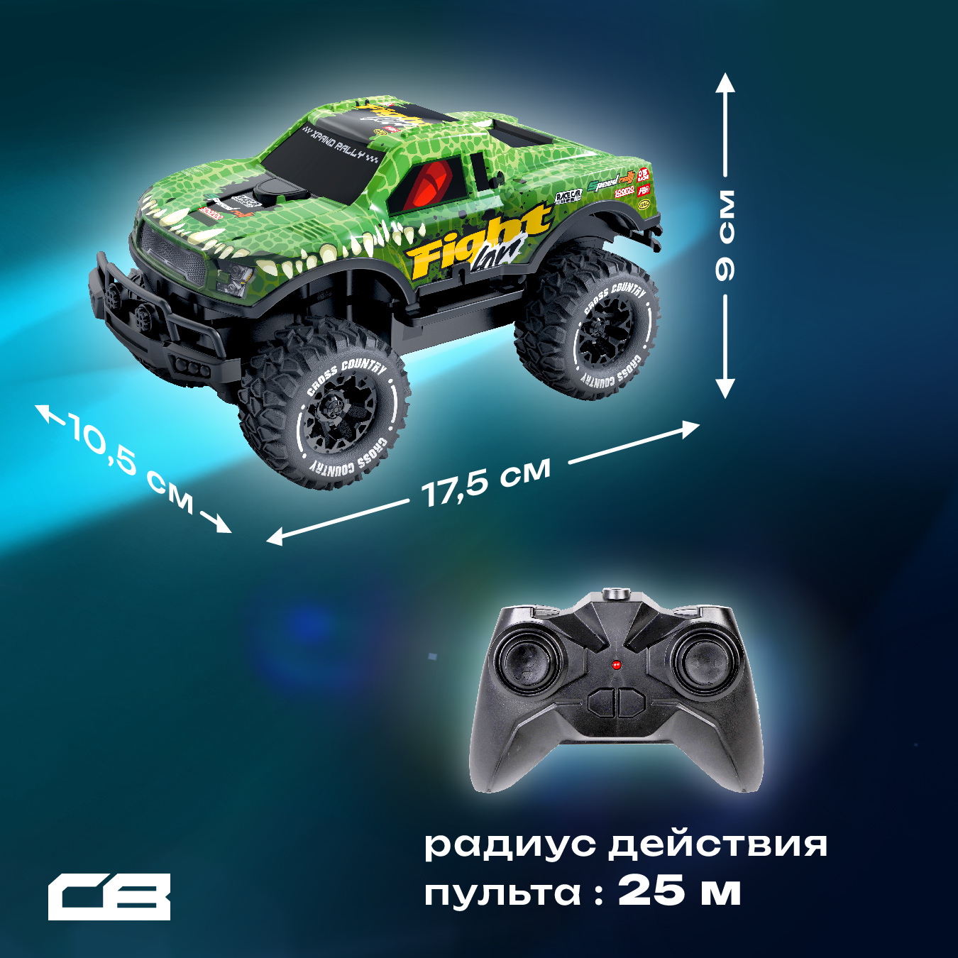 Автомобиль РУ CROSSBOT 1:24 - фото 3