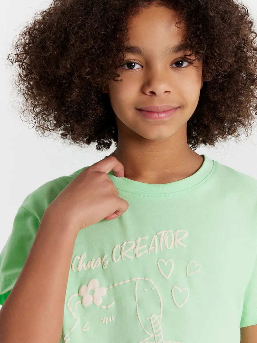 Комплект Mark Formelle (Марк Формэль) 567748/яблочный +цветы на яблочном - фото 4