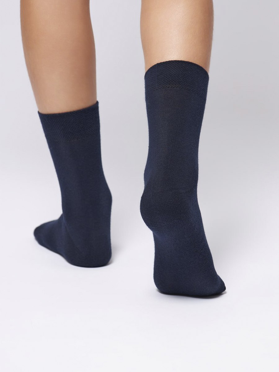 Носки 4 пары ALEX YVN J-5501-4 син.черн. - фото 7