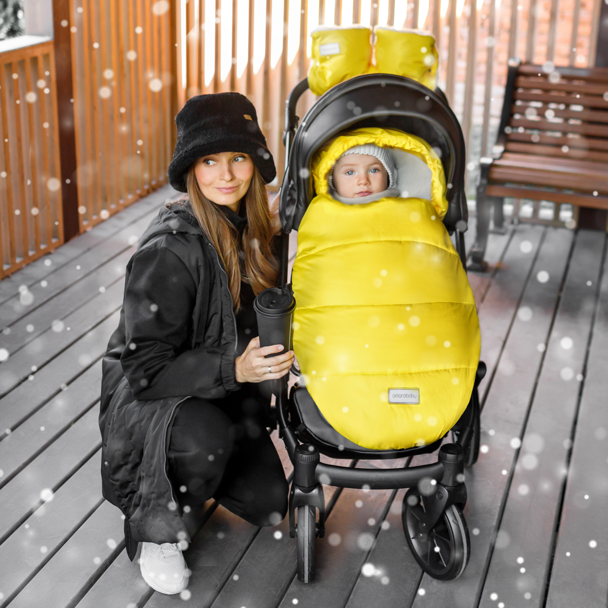 Конверт в коляску Amarobaby Travel - фото 4