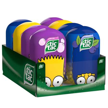 Драже Tic Tac Симпсоны 98г в ассортименте