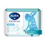 Прокладки женские гигиенические AURA Premium Normal 10шт