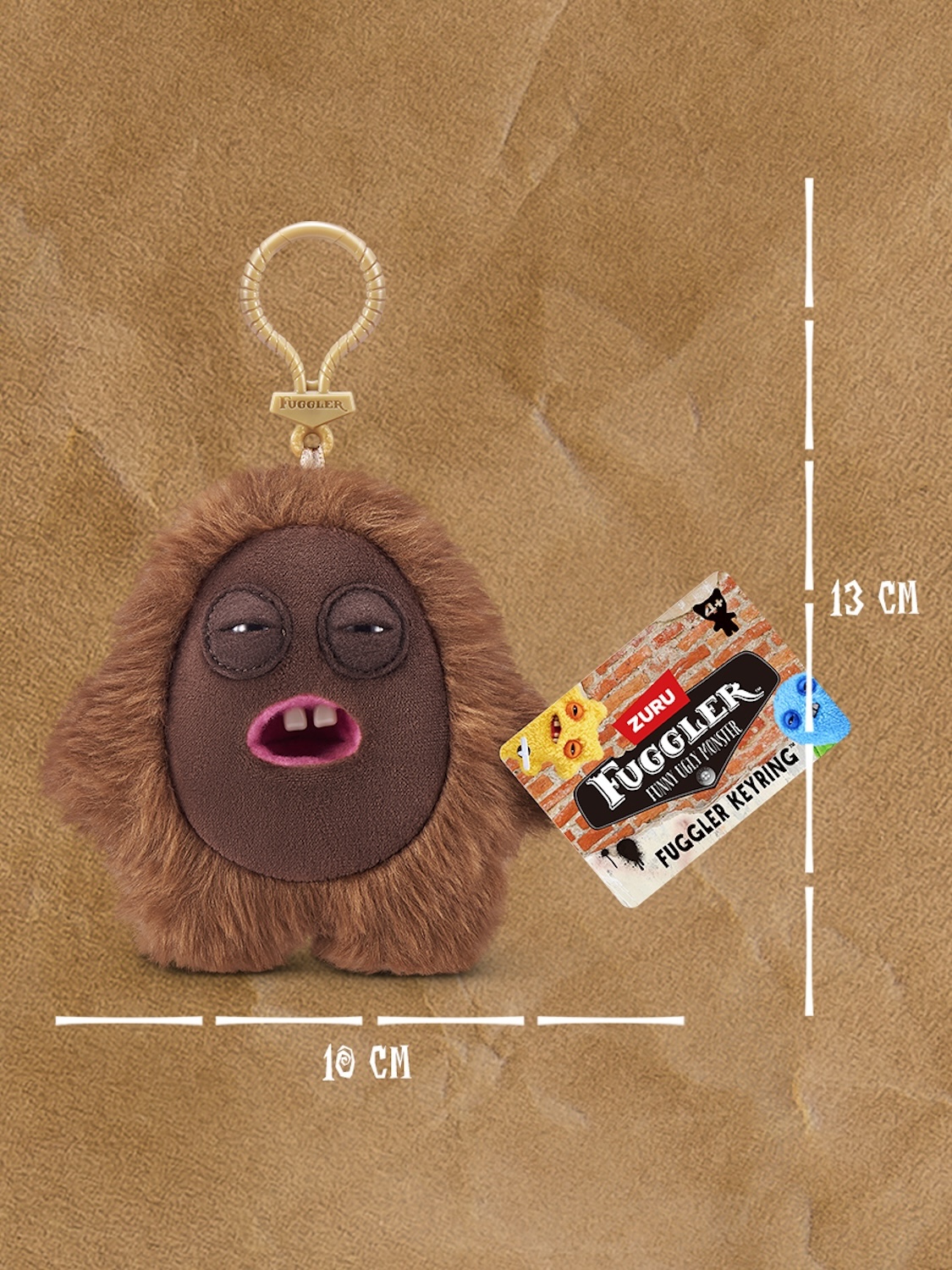 Мягкая игрушка FUGGLER Кустогрыз - фото 3