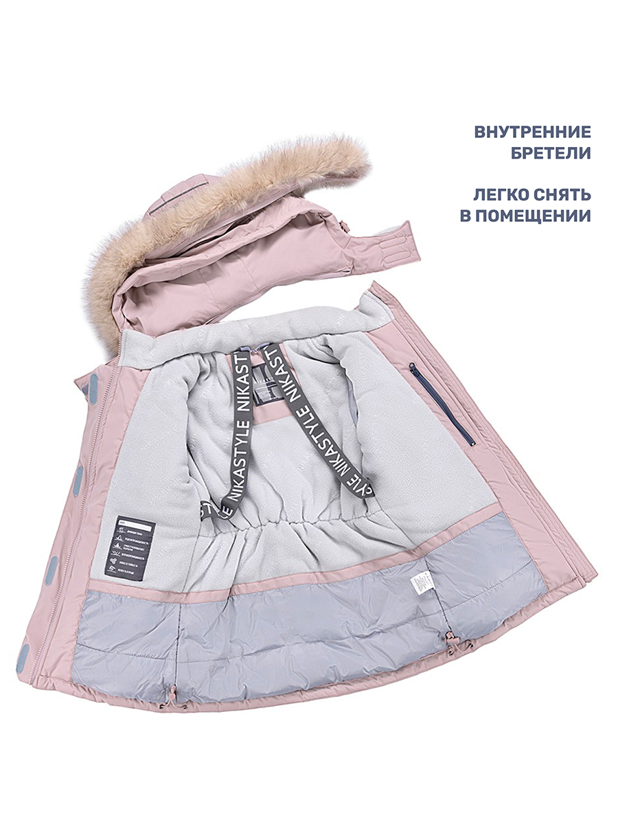 Костюм NIKASTYLE 7з7424 пудра - фото 7