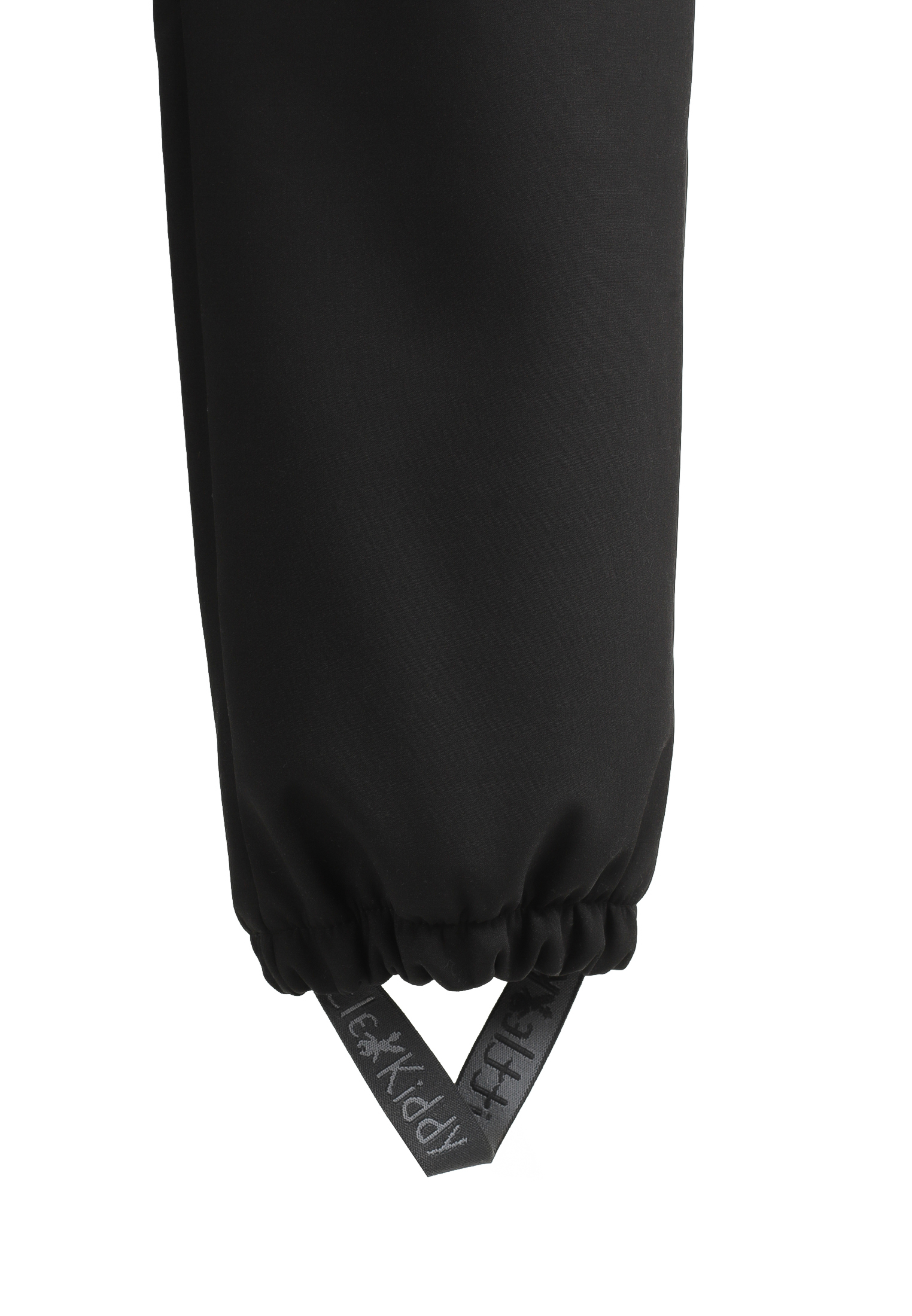 Брюки утепленные LittleKiddy softshell_bruki_черный - фото 2