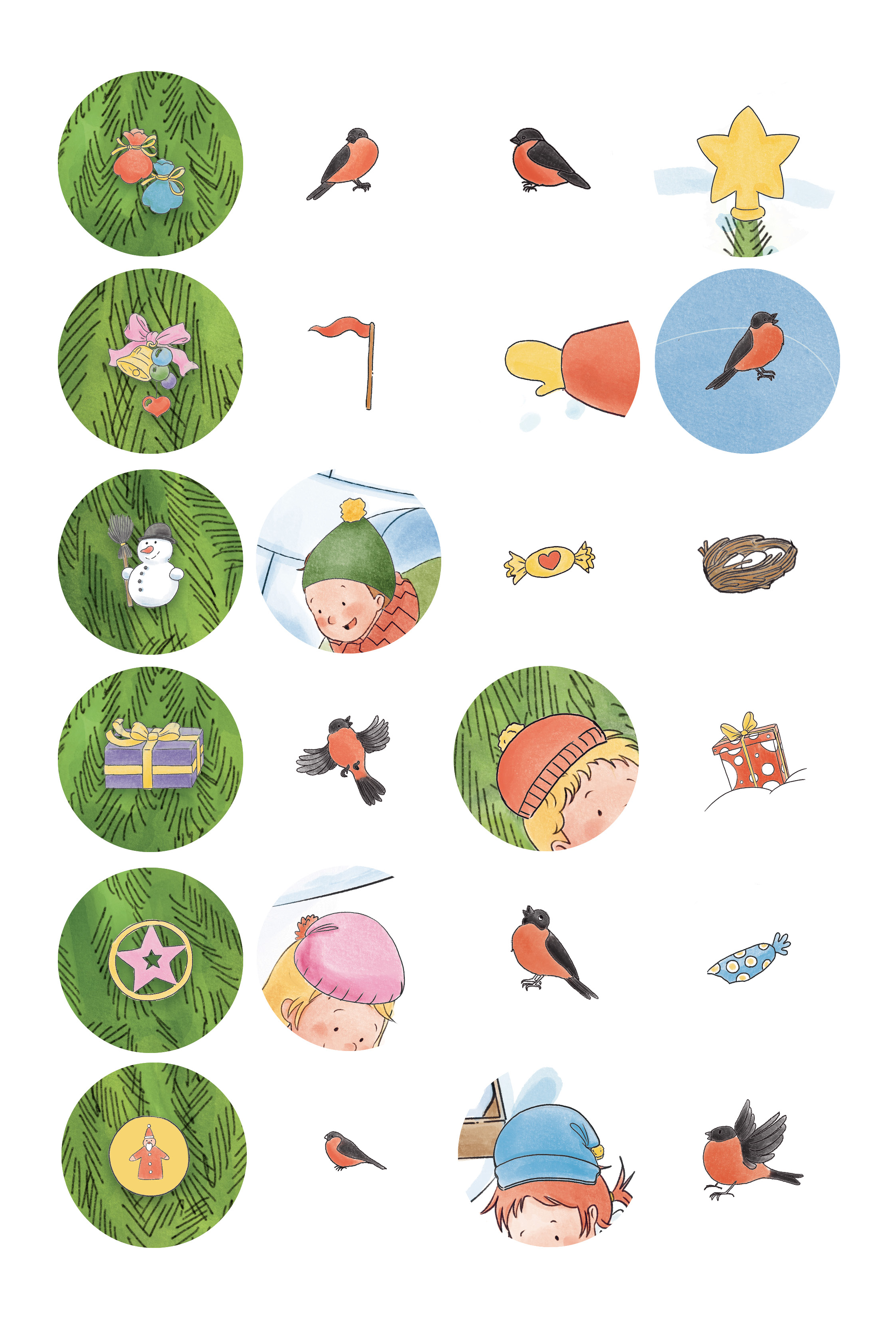 Адвент-календарь Альпина. Дети Конни и Якоб наряжают ёлку. Адвент-календарь для малышей - фото 8