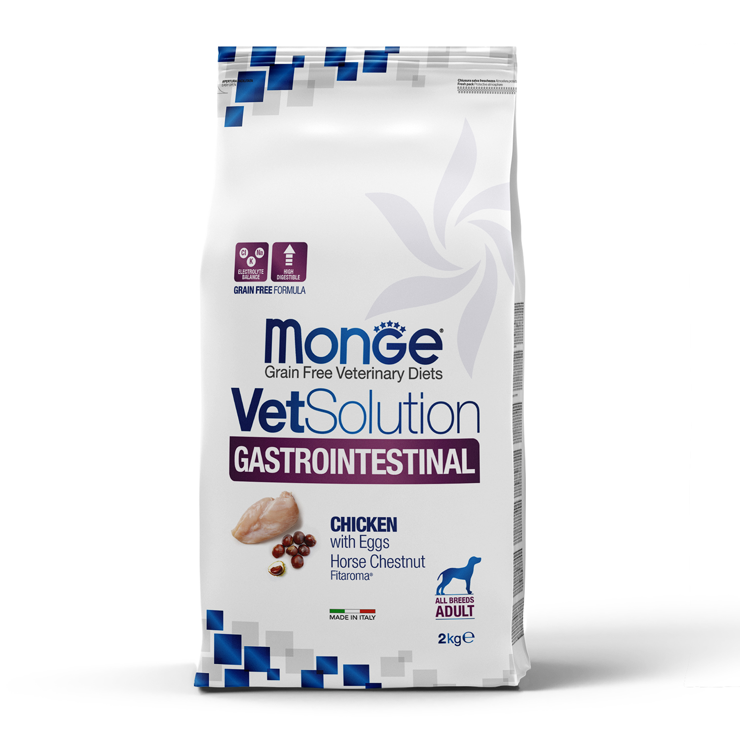 Корм для собак диетический MONGE VetSolution Dog Gastrointestinal Гастроинтестинал при заболеваниях ЖКТ 2кг - фото 5
