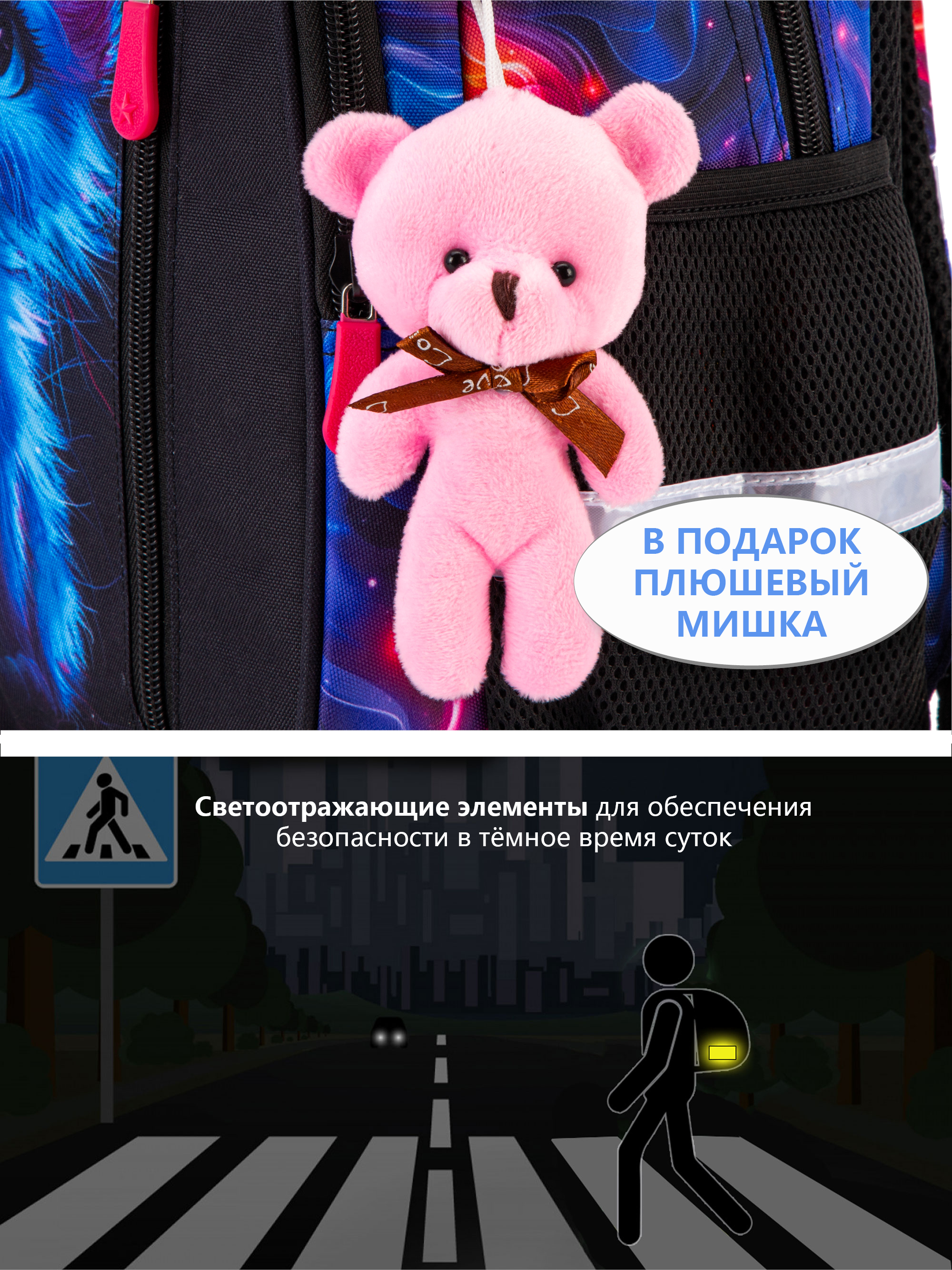 Рюкзак School Standard первокласснику набор 4 в 1 - фото 13