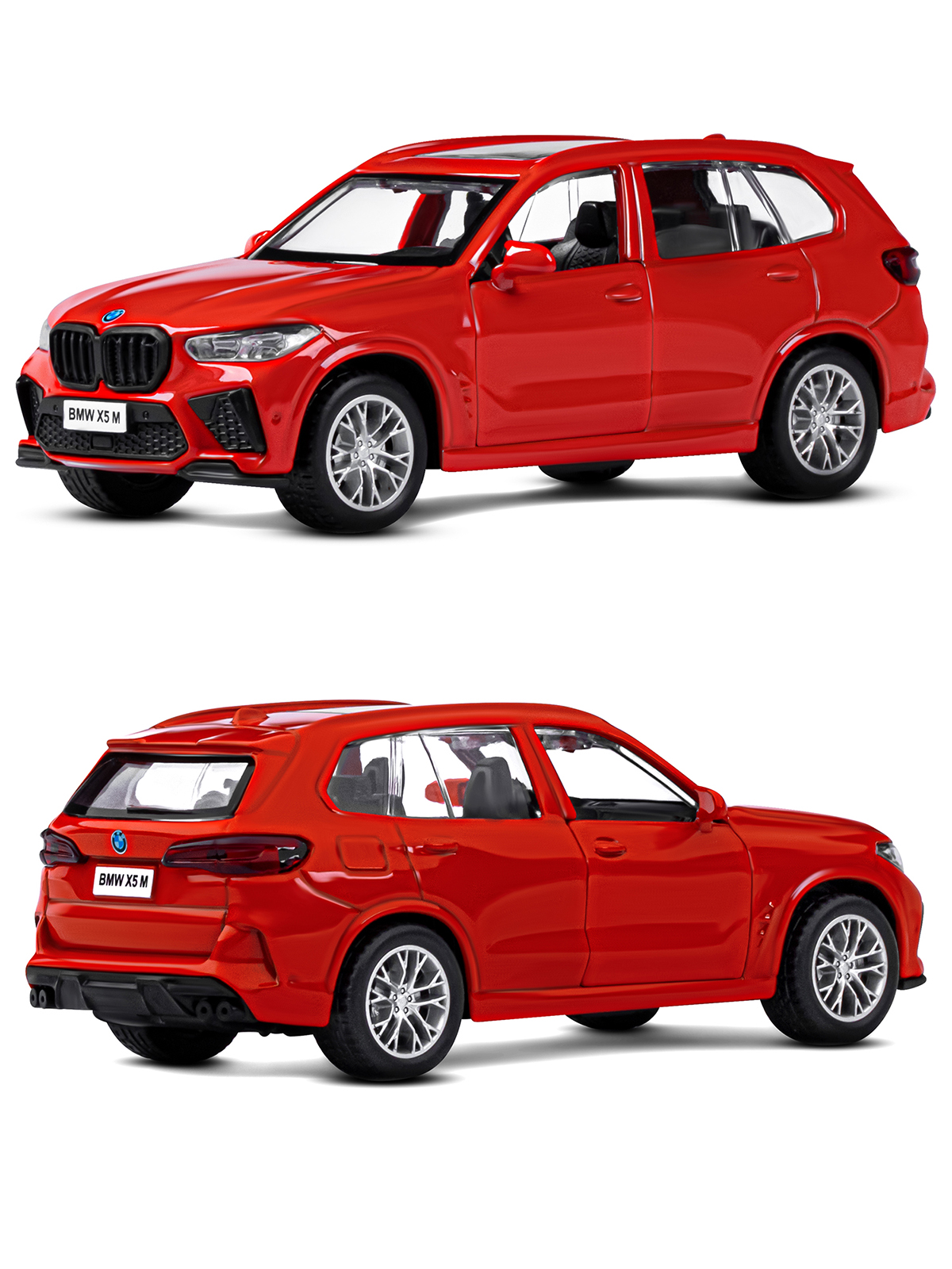 Внедорожник АВТОпанорама BMW X5M 1:43 JB1251561 - фото 9