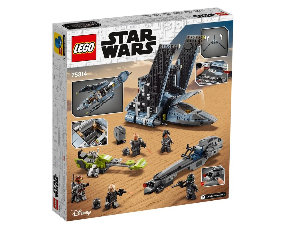 Конструктор LEGO Star Wars 75314 924 дет. - фото 11