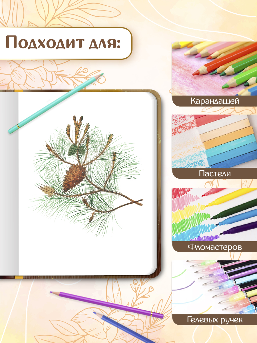 Скетчбук Проф-Пресс блокнот Ангел в голубом А4 64 лист. 1 шт. - фото 3