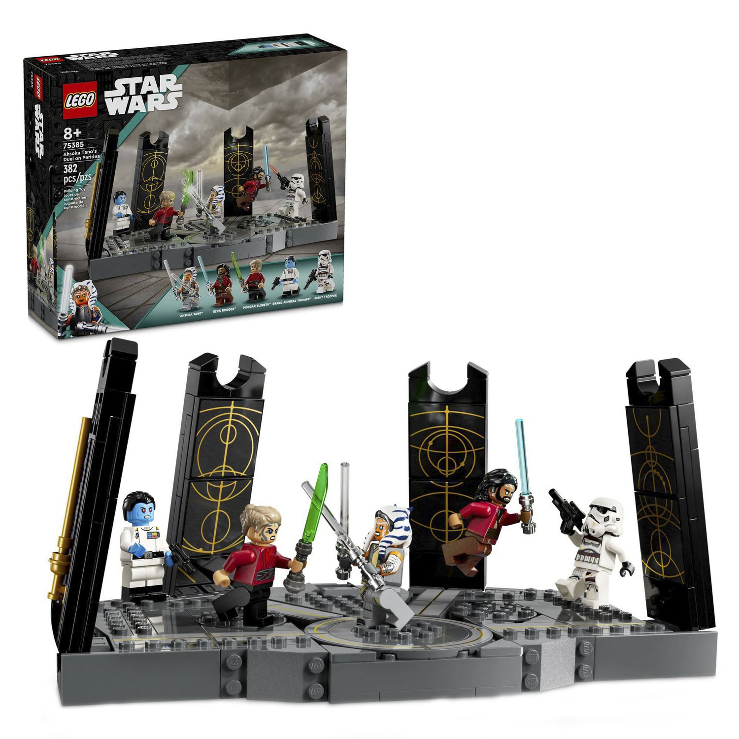 Конструктор LEGO Star Wars Дуэль Асоки Тано на Перидее блочный - фото 1