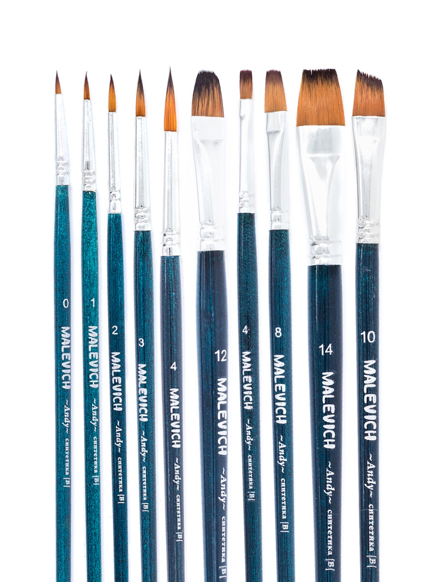 Кисть Малевичъ 10 шт. - фото 3