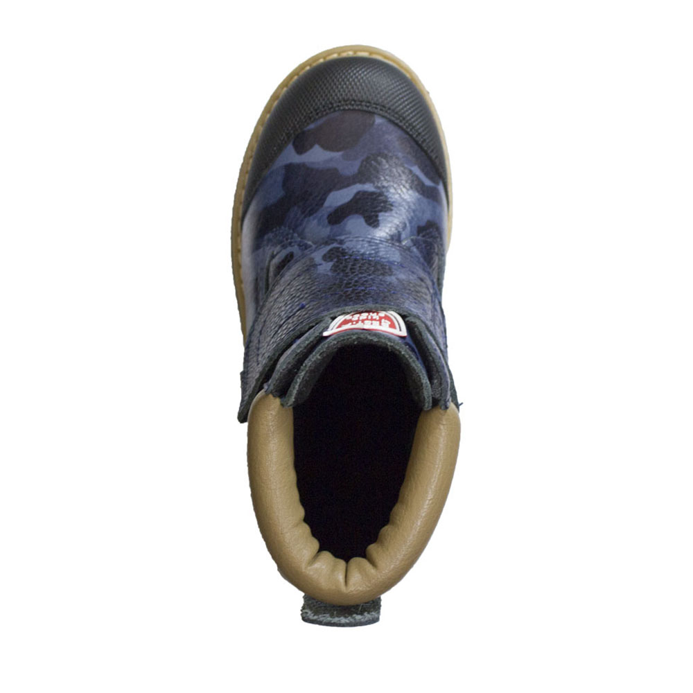 Ботинки BEST.A 505/1-65R-BA BEST.A Ботинки для мальчика,синий камуфляж - фото 3