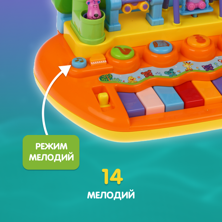 Игрушка Жирафики развивающий центр Пианино
