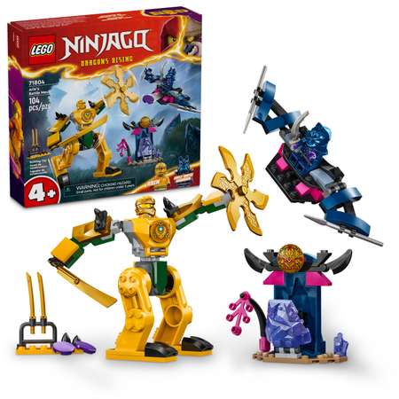 Конструктор LEGO NINJAGO Боевой робот Арина блочный