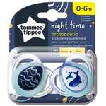 Пустышка Tommee tippee силикон от 0 мес. 2 шт.