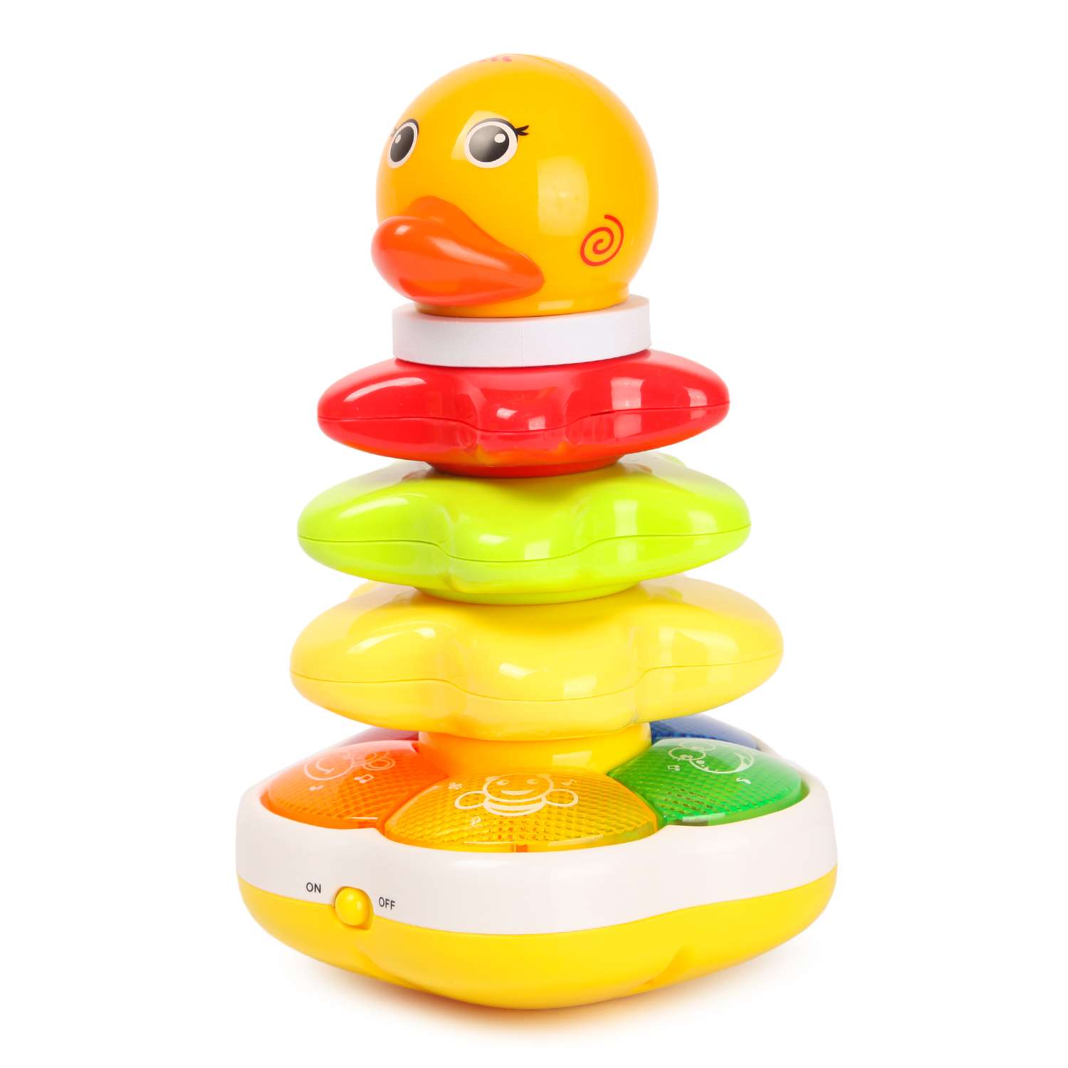 Игрушка BabyGo пирамидка Уточка - фото 1