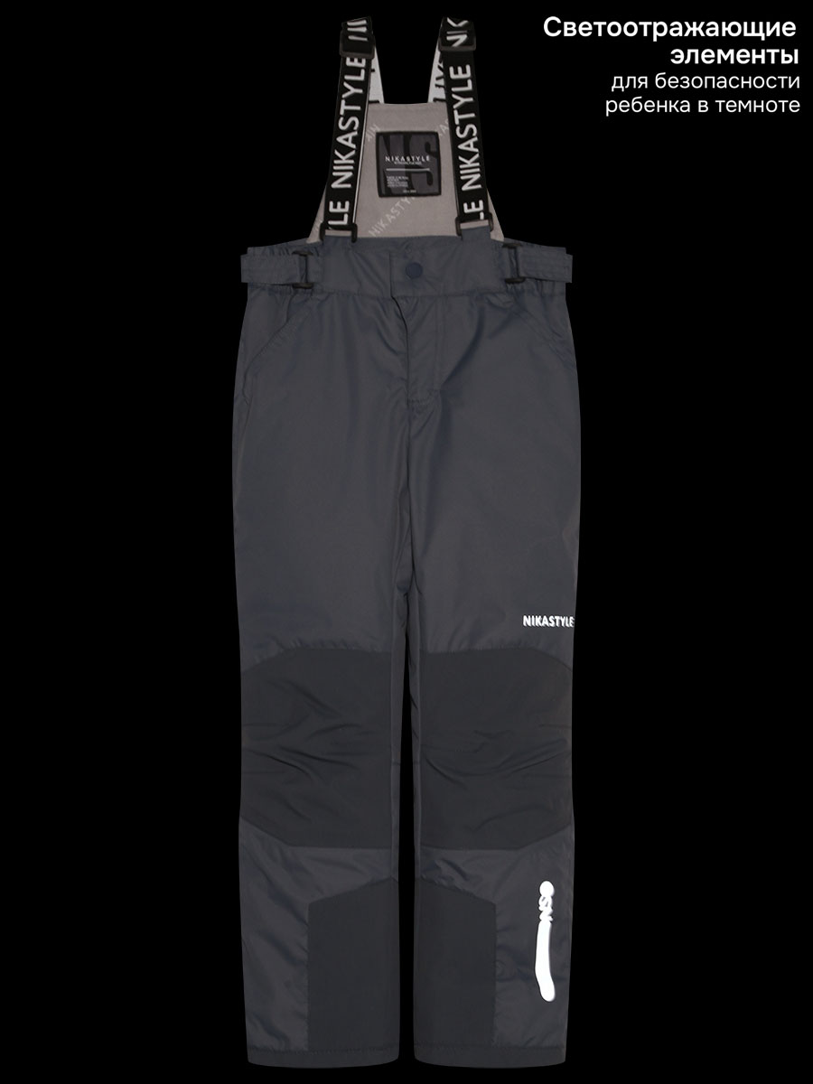 Брюки NIKASTYLE 2з4724 серый - фото 9